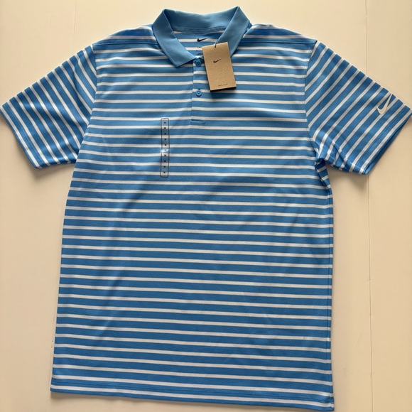 Nike Other - Men’s Nike Dri-Fit Victory Striped Golf Polo Medium NWT MSRP $60